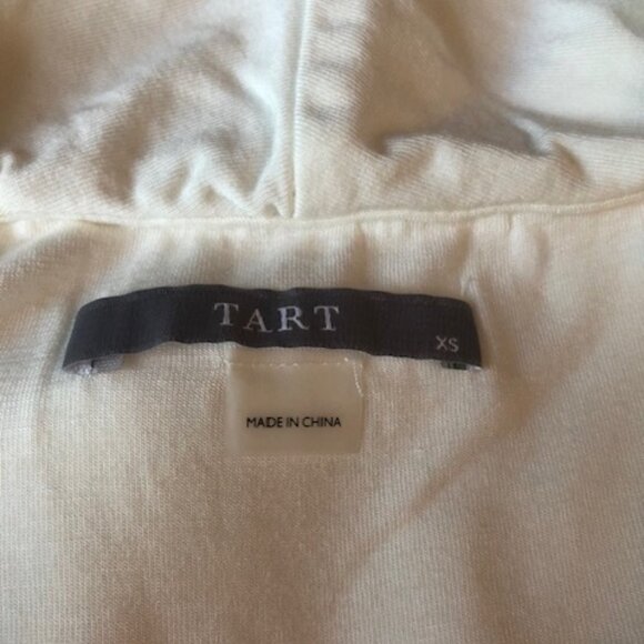 Tart “Alessandra” Ivory Ruffled Cold Shoulder Mini Dress – Size S – NWT - Picture 6 of 7